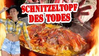 DUTCH OVEN  Schnitzeltopf des Todes Schichtfleisch | Die Grillshow 448 #BBQ  #Grillen