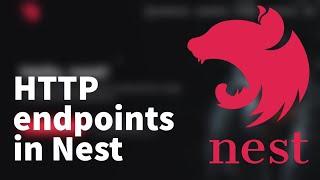 NestJS tutorial for Beginners 3 - Adding HTTP endpoints in Nest