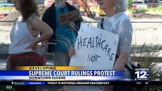 Advocates protest Supreme Court ruling in Eugene