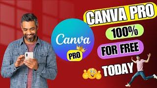 Canva pro free || 25 December, 2024 || Canva pro today || Canva pro lifetime