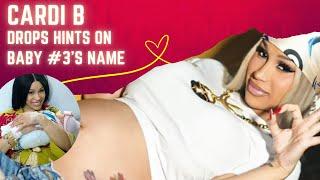 Blossom or Bloom? Fans Decode Cardi B's Bracelet for Baby Name Clues 