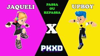 PK XD - Jaqueli e Upboy no 1º desafio do Passa ou Repassa