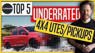 Top 5 UNDERRATED 4x4 utes/pick-ups | ReDriven