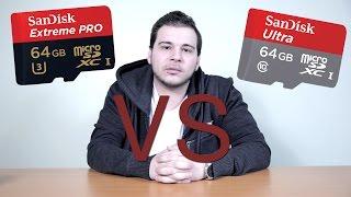 Sandisk Micro SD - Ultra vs Extreme Pro!!