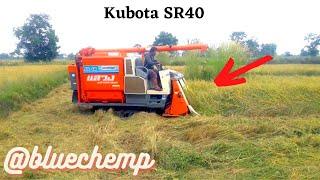 Kubota SR40 combine harvester I Mini combine harvester I Rice harvester I Paddy harvester