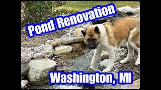 Pond Renovation | Makeover | Washington, MI