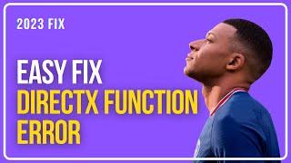 How to Fix FIFA 22 DirectX Function Error || DXGI_ERROR_DEVICE_HUNG & DXGI_ERROR_DEVICE_REMOVED