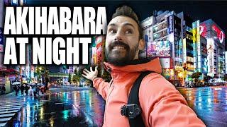 Exploring Japan's AKIHABARA at Night - While We Still Can