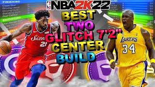 Best Two  7'2" Center Build In NBA 2K22 - Contact Dunks, Consistent 3's, Defense & More