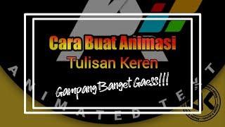 Cara Buat Animasi text