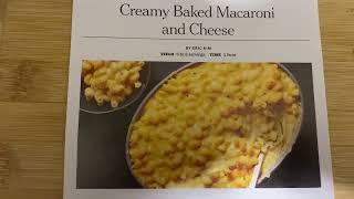 In Cheese We Trust! - Cooking with Cap! (Creamy Baked Macaroni and Cheese)