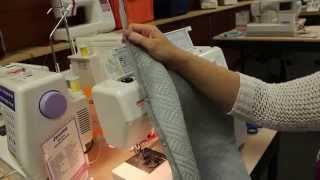 Make Pillow Covers with the Janome Concealed Zipper Foot