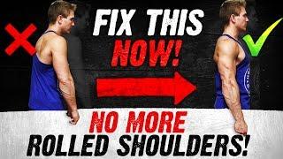 Fix Your Bad Posture Now! | 3 EASY FIXES YOU CAN DO ANYWHERE! (Rounded Shoulders & Kyphosis)