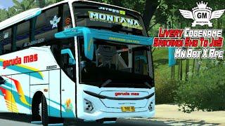 MONTANA Reborn  rilis Livery codename srikandi shd rombak jb5 mn art x rpc | Garuda Mas terbaru