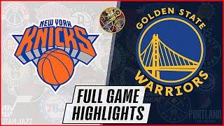 KNICKS VS WARRIORS ( OT ) March 04, 2025 | NBA Full Game Highlights | warriors vs knicks | NBA 2K25