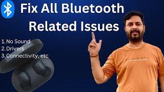 Install and Pair Bluetooth Audio Device On Windows 7 |10| Bluetooth Device Connected But No Sound