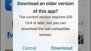 How can dounload Facebook in old iPhone  4.4s.5.5s.6 all old models of iPhone #ios12.5 #apple #prof