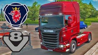 Euro Truck Simulator 2 - Scania R420 STRAIGHT PIPE