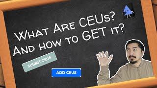 WHAT ARE CEUs AND HOW TO GET IT FOR FREEEEEEEEE