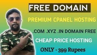 Free Domain & Premium CPanel Hosting Independence Day Offer | Get Free .com, .in, .xyz domain