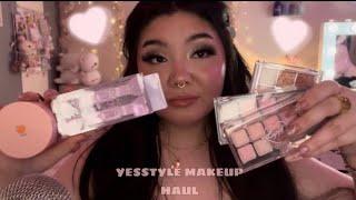 ASMR Yesstyle Makeup & Accessory Haul 