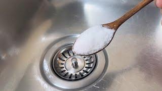  Throw salt in the sink and it will never clog again !