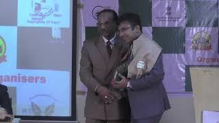 The Director of Knowledge Group being Honoured during National Conference Climate Change