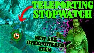 TELEPORTING STOPWATCH in Aberration!!! Overpowered NEW Ark Survival Ascended Item!!!