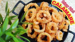 The Secret of Crispy Fried Calamares without breadcrumbs | Better than Restaurant