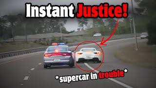 WHEN COPS ARE ON TIME | Police Chases, Instant Justice & Instant Karma USA | Episode #18