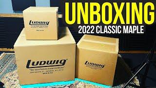 Unboxing New Studio Kit - Ludwig Classic Maple