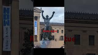 Climbing to Greatness: Rocky Statue Adventure! #usa #philly  #rockysteps #travel #sylvesterstallone