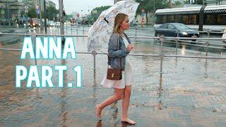 Anna - Barefoot under rain [pt.1] (from City-Feet.com)