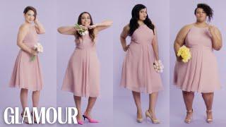 Women Sizes 0 Through 28 Try on the Same Bridesmaid Dress | Glamour