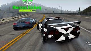 Cops vs Racers Most Wanted Rounds In Cross's Corvette Z06