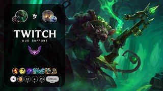 Twitch Support vs Rell - KR Master Patch 13.20