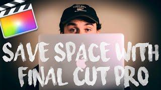 SAVE STORAGE in FCPX | Free up Space on MAC