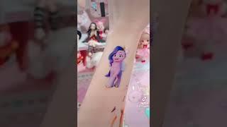 MY LITTLE PONY TATTO CANDY | KAWAII AESTHETIC | HILDAXKEIKO #shorts