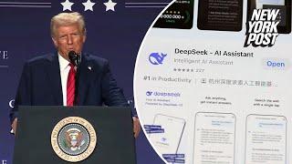 Trump calls China’s AI DeepSeek breakthrough ‘a wakeup call’ — but ‘positive’ if true