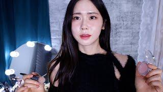 ASMR.sub 아이돌 메이크업샵 | 귀여움을 담당하는 막내 멤버 메이크업 |  K-POP Idol Make up Role Play