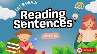 Reading Sentences | Reading Practice | Phonics Reading | Reading for Kids | English