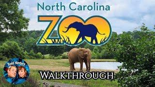 North Carolina Zoo | The largest Habitat Zoo in the World | Zoo Walkthrough.  