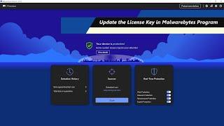 How to update Malwarebytes Premium License Key