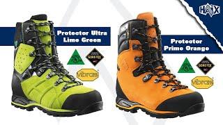 HAIX® Protector Ultra Lime Green and the HAIX® Protector Prime Orange comparison video