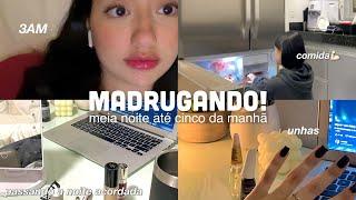 madrugando comigo! vlog passando a noite acordada com vcs pela 537º vez