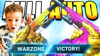 6 Year Old Killed The WHOLE Lobby w/Akimbo Sykov Pistols in Warzone! (TRY THIS CLASS)