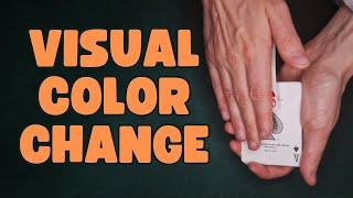 Learn the Ultimate Color Change: Erdnase Edition | Card Trick Tutorial