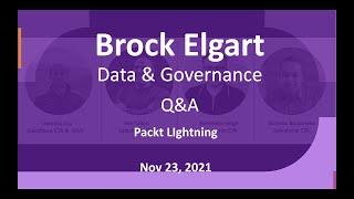 Packt Lightning - Data & Governance - Q&A - Brock Elgart