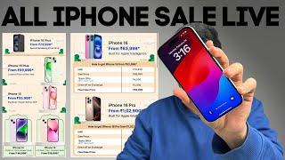 All iPhone Sale Live | iPhone 16 | iPhone 16 Pro | iPhone 15 Plus | iPhone 16 Plus