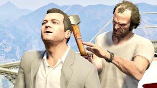 GTA V PC Trevor Kills Michael (Editor Rockstar Movie Cinematic Short Film)